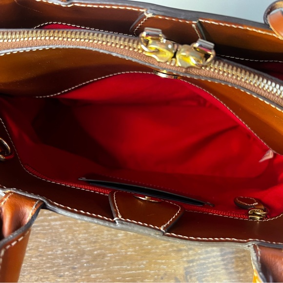 Dooney & Bourke Alto Small Zena in Color Saddle - Picture 10 of 17